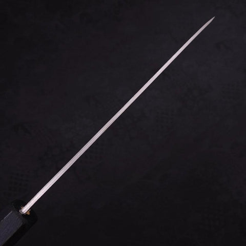 Petty Blue Super Revêtement Inox Poli Manche Urushi Bleu Sombre 145mm-[Musashi]-[Couteaux de cuisine japonais]