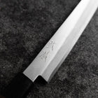 Petty Blue Super Revêtement inox Poli Manche en Bois de Rose 150mm-[Musashi]-[Couteaux de cuisine japonais]