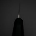 Petty Blue Super Revêtement inox Tsuchime Manche en Buffle et Ébène 135mm-[Musashi]-[Couteaux de cuisine japonais]