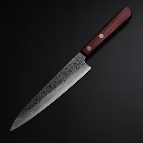 Petty Blue Super Tsuchime Manche Occidental Rouge 150mm-[Musashi]-[Couteaux de cuisine japonais]