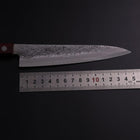 Petty Blue Super Tsuchime Manche Occidental Rouge 150mm-[Musashi]-[Couteaux de cuisine japonais]