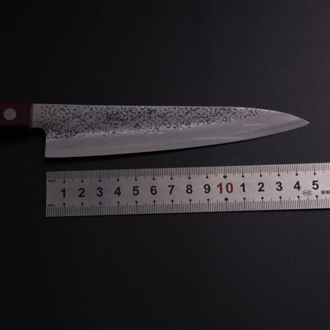 Petty Blue Super Tsuchime Manche Occidental Rouge 150mm-[Musashi]-[Couteaux de cuisine japonais]