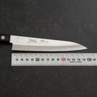 Petty Blue Steel #2 Poli Manche Occidental Noir 150mm-[Musashi]-[Couteaux de cuisine japonais]