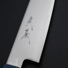 Petty Chromax Poli Manche Urushi Bleu 150mm-[Musashi]-[Couteaux de cuisine japonais]