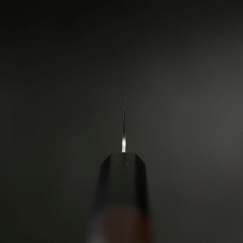 Petty Chromax Poli Manche en Buffle et Ébène 150mm-[Musashi]-[Couteaux de cuisine japonais]