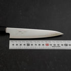 Petty Chromax Poli Manche en Buffle et Ébène 150mm-[Musashi]-[Couteaux de cuisine japonais]