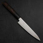 Petty Chromax Poli Manche en Buffle et Ébène 150mm-[Musashi]-[Couteaux de cuisine japonais]