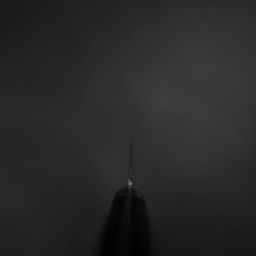 Petty Molybdène Poli Manche Occidental Pourpre 150mm-[Musashi]-[Couteaux de cuisine japonais]