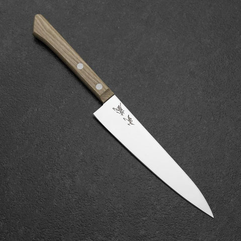 Petty Molybdène Poli Manche Occidental en Magnolia 135mm-[Musashi]-[Couteaux de cuisine japonais]