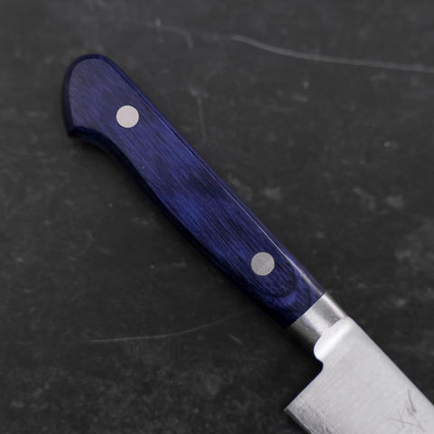 Petty Molybdenum Poli Manche Occidental Bleu 120mm-[Musashi]-[Couteaux de cuisine japonais]