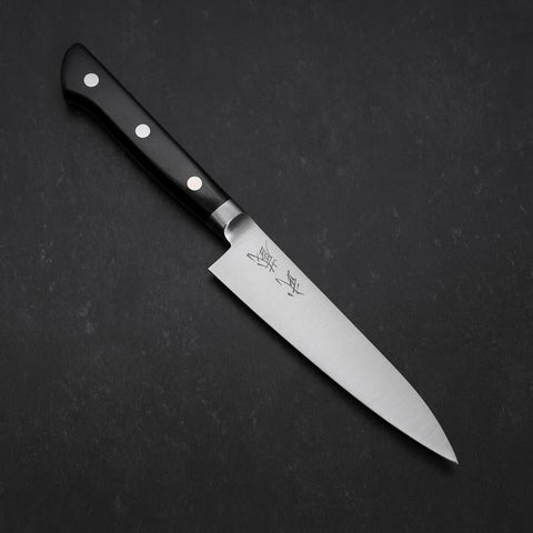 Petty Molybdenum Poli Manche Occidental Noir 120mm-[Musashi]-[Couteaux de cuisine japonais]