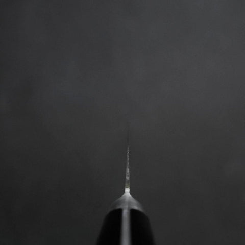 Petty Molybdenum Poli Manche Occidental Noir 150mm-[Musashi]-[Couteaux de cuisine japonais]