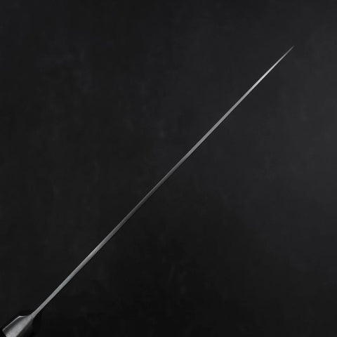 Petty Molybdenum Poli Manche Occidental Noir 150mm-[Musashi]-[Couteaux de cuisine japonais]