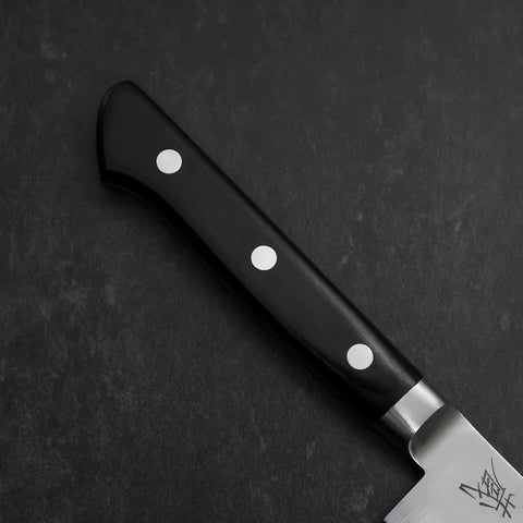 Petty Molybdenum Poli Manche Occidental Noir 150mm-[Musashi]-[Couteaux de cuisine japonais]