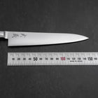 Petty Molybdenum Poli Manche Occidental Noir 150mm-[Musashi]-[Couteaux de cuisine japonais]