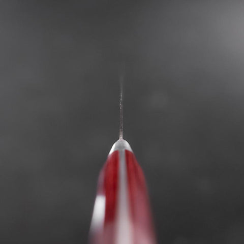 Petty Molybdenum Poli Manche Occidental Rouge 120mm-[Musashi]-[Couteaux de cuisine japonais]
