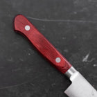 Petty Molybdenum Poli Manche Occidental Rouge 120mm-[Musashi]-[Couteaux de cuisine japonais]
