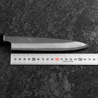 Petty Revêtement Inox White Steel #2 Poli Manche en Buffle et Ébène 170mm-[Musashi]-[Couteaux de cuisine japonais]