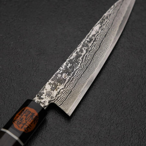 Petty SG-2 Damas Manche en Ébène 135mm-[Musashi]-[Couteaux de cuisine japonais]