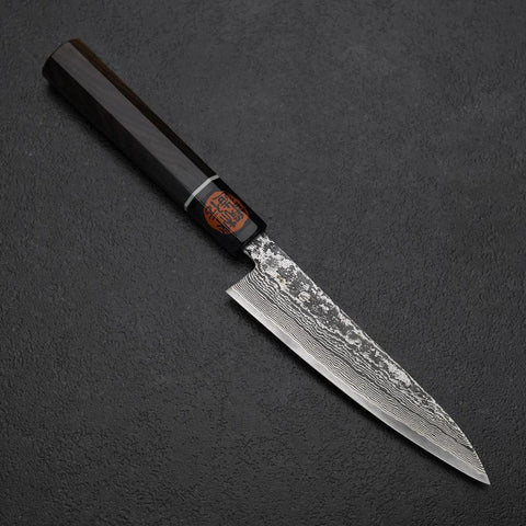 Petty SG-2 Damas Manche en Ébène 135mm-[Musashi]-[Couteaux de cuisine japonais]
