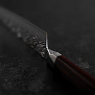 Petty SG-2 Miroir Tsuchime Damas Manche en Acajou Octogonal 150mm-[Musashi]-[Couteaux de cuisine japonais]