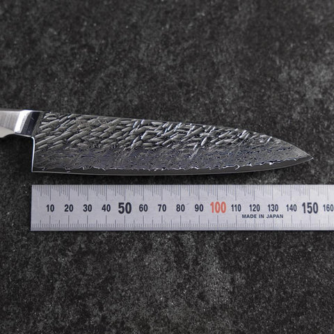 Petty SG-2 Miroir Tsuchime Damas Manche en Acajou Octogonal 150mm-[Musashi]-[Couteaux de cuisine japonais]