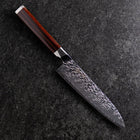 Petty SG-2 Miroir Tsuchime Damas Manche en Acajou Octogonal 150mm-[Musashi]-[Couteaux de cuisine japonais]