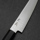 Petty SG-2 Nickel Damas Manche en Ébène 150mm-[Musashi]-[Couteaux de cuisine japonais]