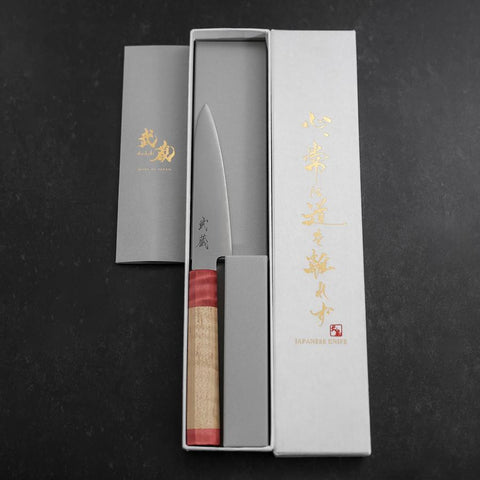 Petty SG-2 Poli Manche en Érable 120mm-[Musashi]-[Couteaux de cuisine japonais]