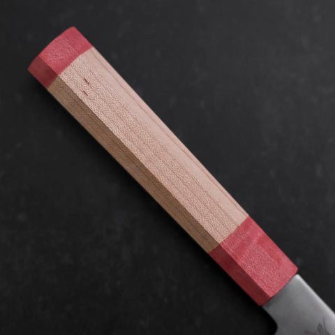 Petty SG-2 Poli Manche en Érable Rouge 150mm-[Musashi]-[Couteaux de cuisine japonais]