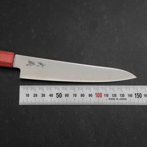 Petty SG-2 Poli Manche en Érable Rouge 150mm-[Musashi]-[Couteaux de cuisine japonais]