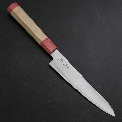 Petty SG-2 Poli Manche en Érable Rouge 150mm-[Musashi]-[Couteaux de cuisine japonais]