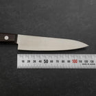 Petty SK Steel Poli Manche Marron Occidental en Bois de Rose 120mm-[Musashi]-[Couteaux de cuisine japonais]