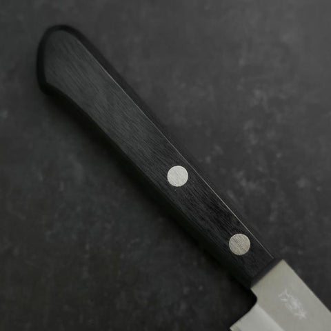 Petty SK Steel Poli Manche Occidental Noir 150mm-[Musashi]-[Couteaux de cuisine japonais]