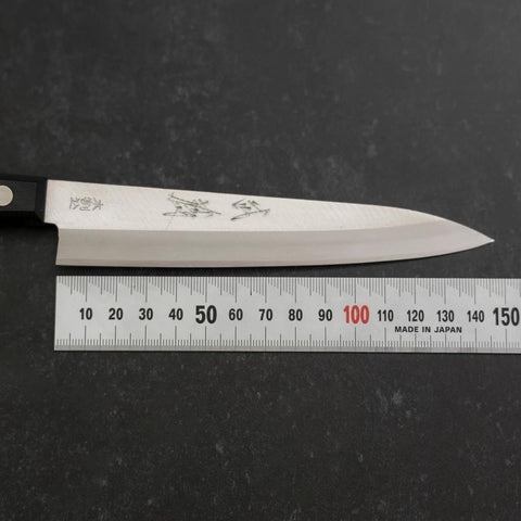 Petty SK Steel Poli Manche Occidental Noir 150mm-[Musashi]-[Couteaux de cuisine japonais]