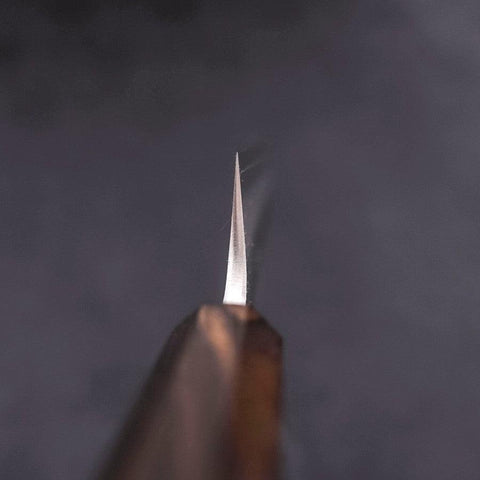 Petty SKD11 Nashiji Ebony Handle 150mm-[Musashi]-[Japanese-Kitchen-Knives]
