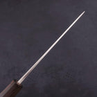 Petty SKD11 Nashiji Ebony Handle 150mm-[Musashi]-[Japanese-Kitchen-Knives]