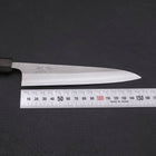 Petty SKD11 Nashiji Ebony Handle 150mm-[Musashi]-[Japanese-Kitchen-Knives]