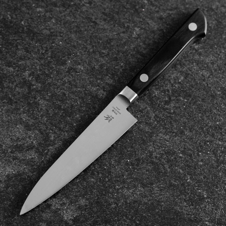 Petty SKD12 Poli Manche Occidental Noir 120mm-[Musashi]-[Couteaux de cuisine japonais]