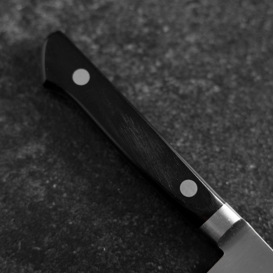 Petty SKD12 Poli Manche Occidental Noir 150mm-[Musashi]-[Couteaux de cuisine japonais]