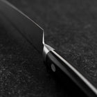Petty SKD12 Polished Western Black Handle 120mm (4.7”)-[Musashi]-[Couteaux de cuisine japonais]