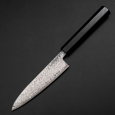 Petty SLD Damas Noir Manche en Ébène 130mm-[Musashi]-[Couteaux de cuisine japonais]