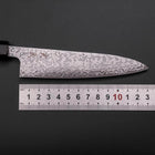 Petty SLD Damas Noir Manche en Ébène 130mm-[Musashi]-[Couteaux de cuisine japonais]