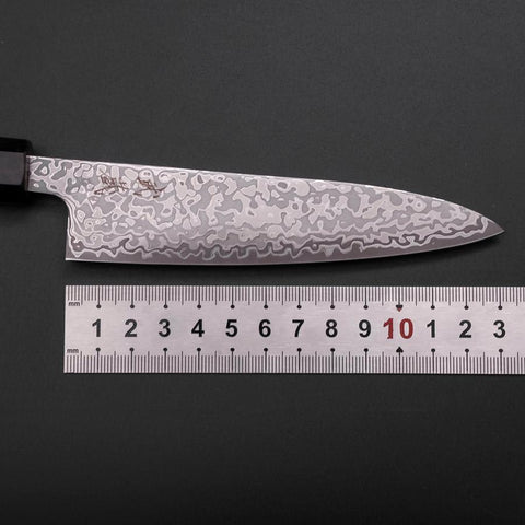 Petty SLD Damas Noir Manche en Ébène 130mm-[Musashi]-[Couteaux de cuisine japonais]