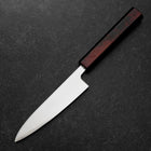 Petty SLD Miroir Manche Urushi Rouge 130mm-[Musashi]-[Couteaux de cuisine japonais]
