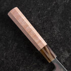 Petty SLD Miroir Manche en Buffle et Érable Rose 130mm-[Musashi]-[Couteaux de cuisine japonais]