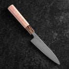 Petty SLD Miroir Manche en Buffle et Érable Rose 130mm-[Musashi]-[Couteaux de cuisine japonais]