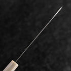 Petty SLD Miroir Manche en Buffle et Érable Rose foncé 130mm-[Musashi]-[Couteaux de cuisine japonais]