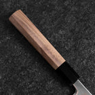 Petty SLD Miroir Manche en Buffle et Noyer 130mm-[Musashi]-[Couteaux de cuisine japonais]