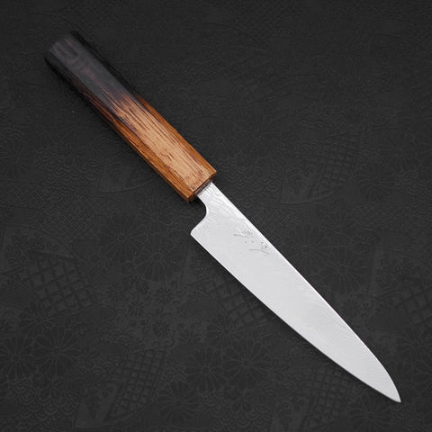 Petty SLD Nickel en Vagues Damas Manche Yaki Urushi 135mm-[Musashi]-[Couteaux de cuisine japonais]